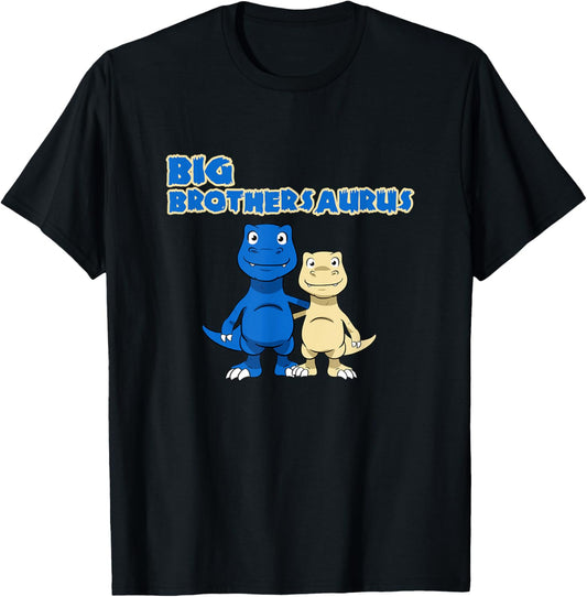 Dinosaur Brother Big Brothersaurus Brothers Siblings T-Shirt