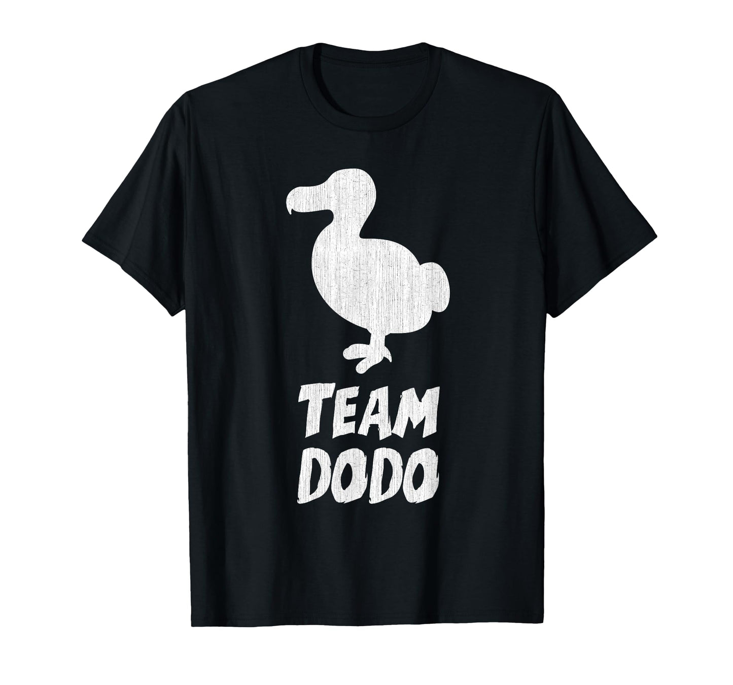 Dodo und Vogel Designs Unisex-Kids Dodo-Bird T-Shirt, Black, Small