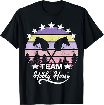 Team Hobby Horse Retro Hobby Horsing Hobby Horse T-Shirt
