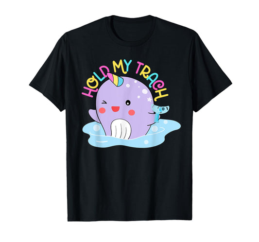 Hold my Trach, Decannulation Celebration, Tracheostomy Aware T-Shirt