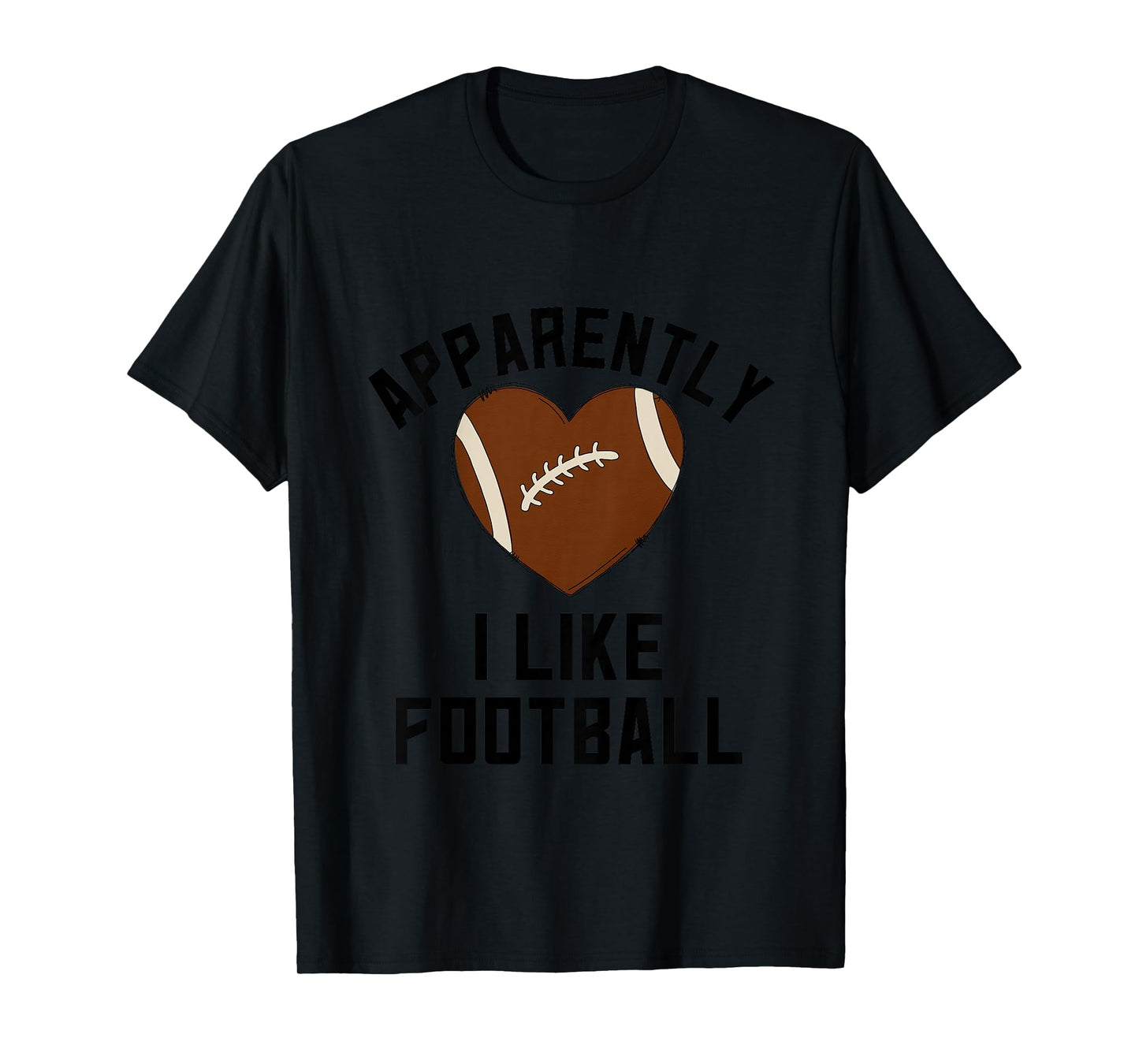 Kids Pink Football Shirts For Girls Apparently I Like Football T-Shirt
