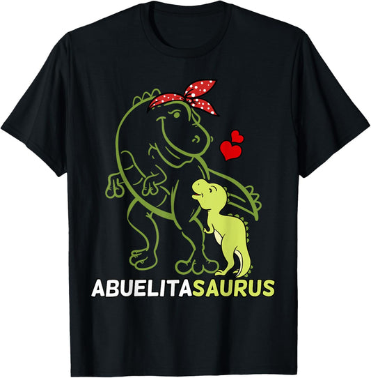 Abuelitasaurus Abuelita Dinosaur Baby Mother's Day T-Shirt