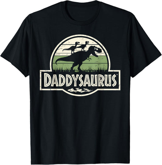 Daddysaurus T Dinosaur Dad Father's Day Gift T-Shirt