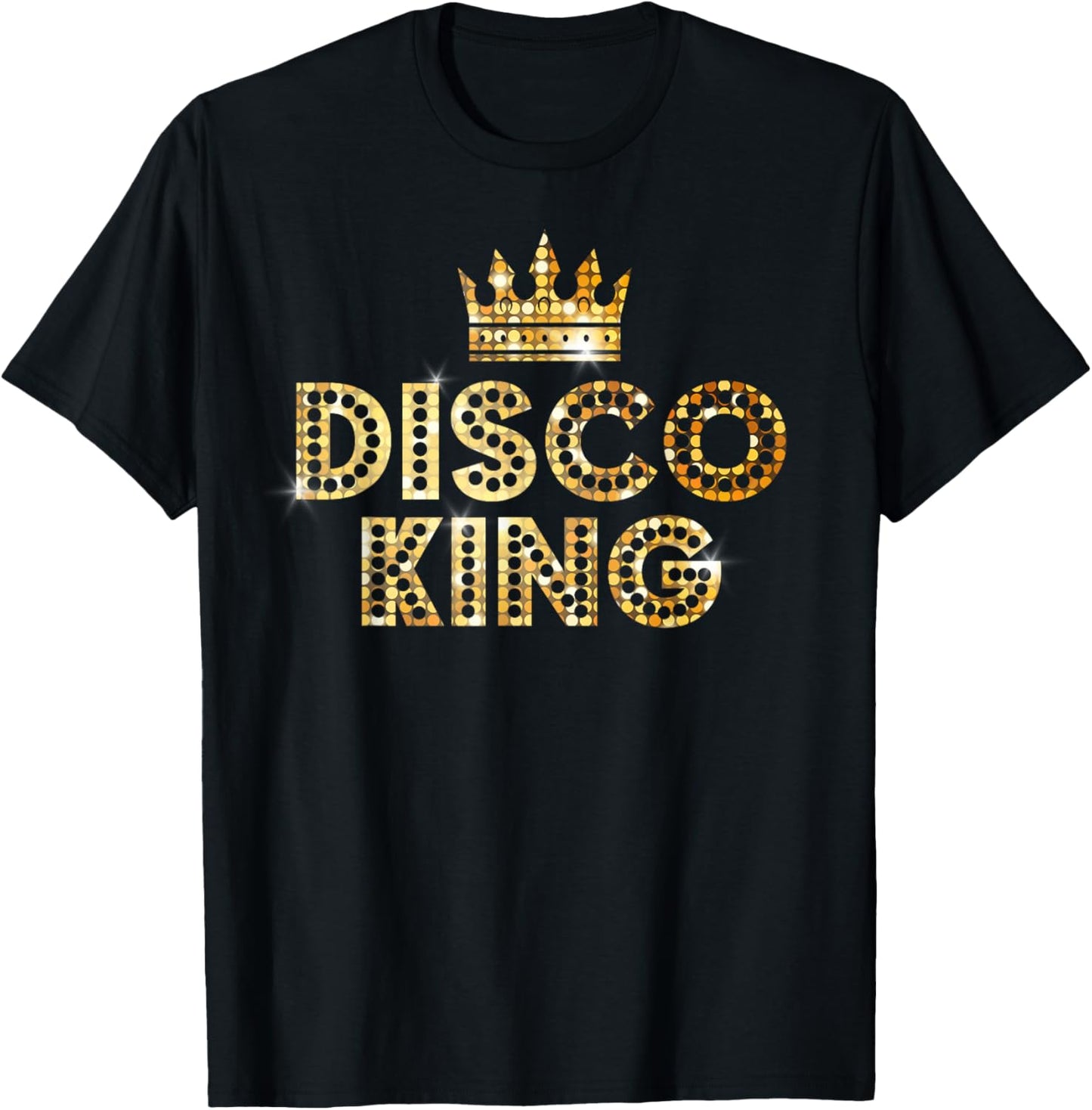 Disco King Funky Vintage 70s 80s For Dance Parties T-Shirt