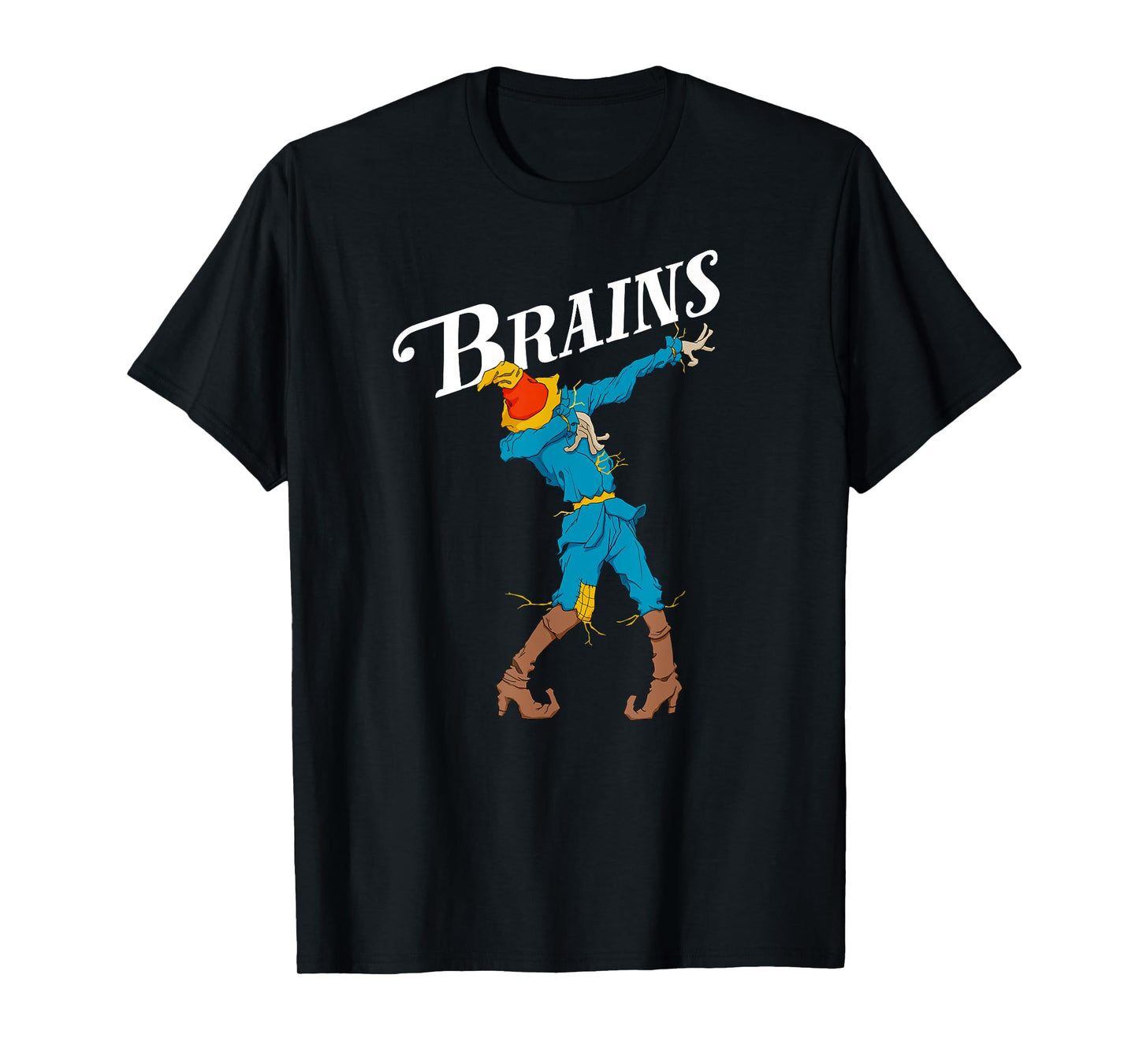 OZ Dabbing Scarecrow Brain Shirt Art-Classic Wizard Of Oz T-Shirt
