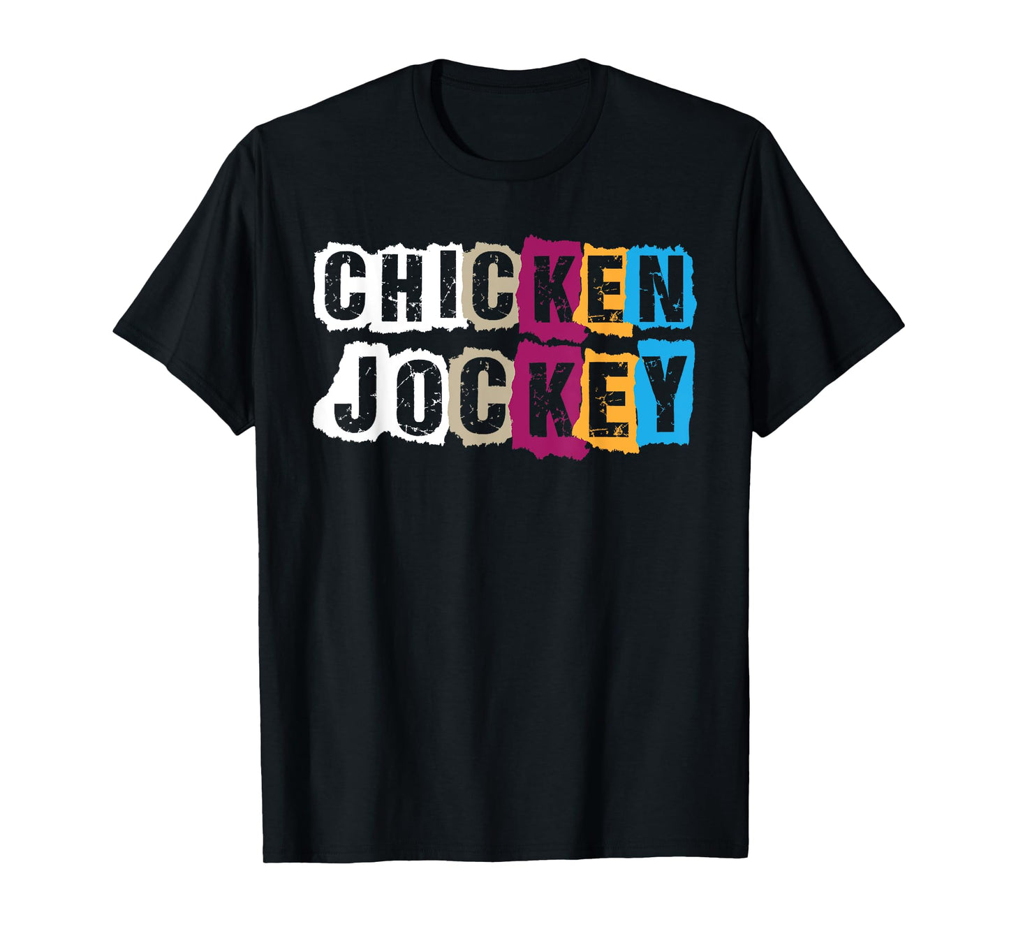 Jock Chicken Shirt Funny Meme Chicken Jockey T-Shirt