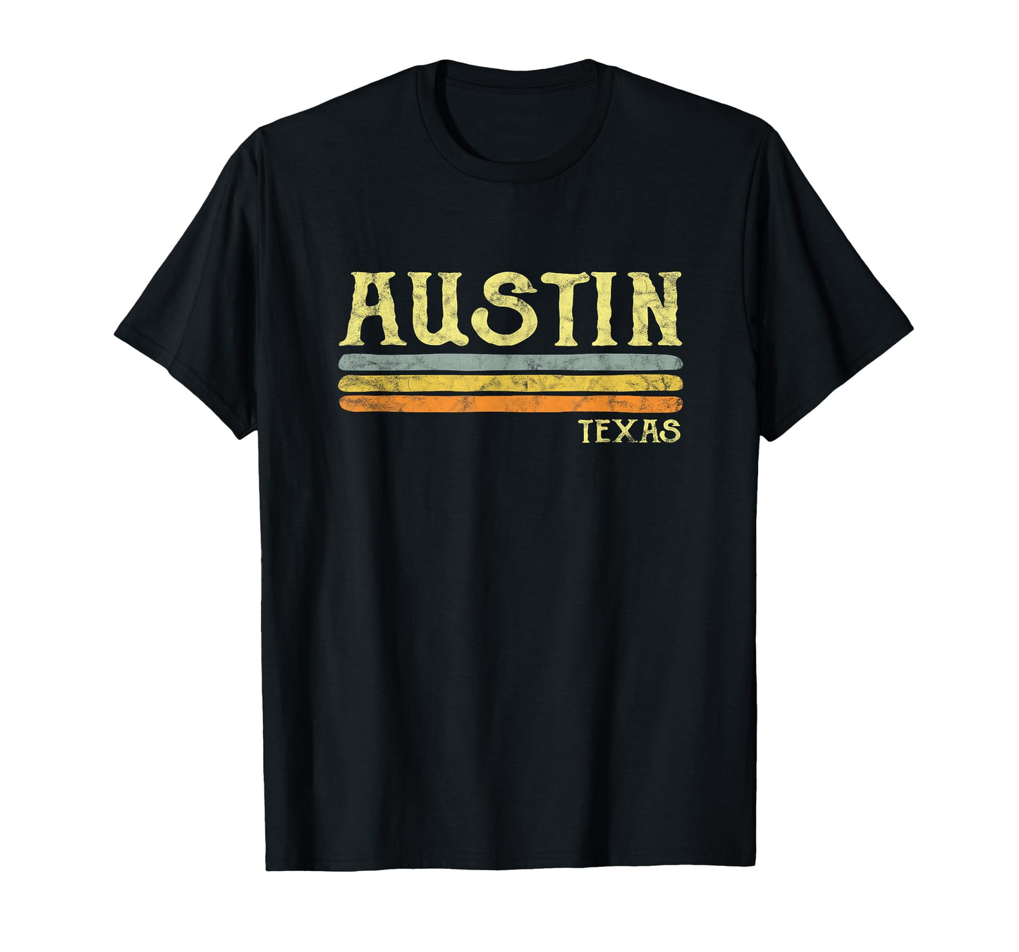 Vintage Austin Texas Tx T-shirt Retro Love Gift Souvenir T-Shirt