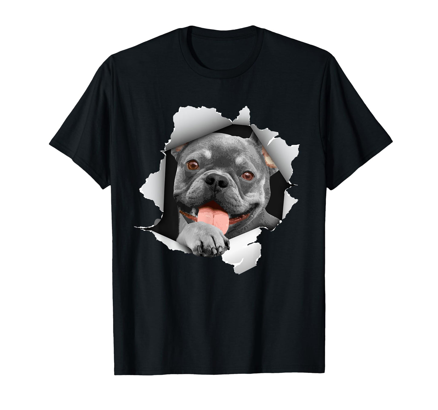 Cool French Bulldog Art For Men Women Frenchie Bulldog Lover T-Shirt