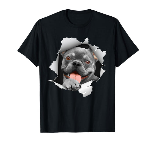 Cool French Bulldog Art For Men Women Frenchie Bulldog Lover T-Shirt