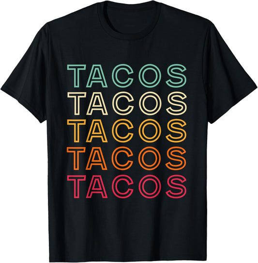 Retro Tacos Vintage Tacos T-Shirt