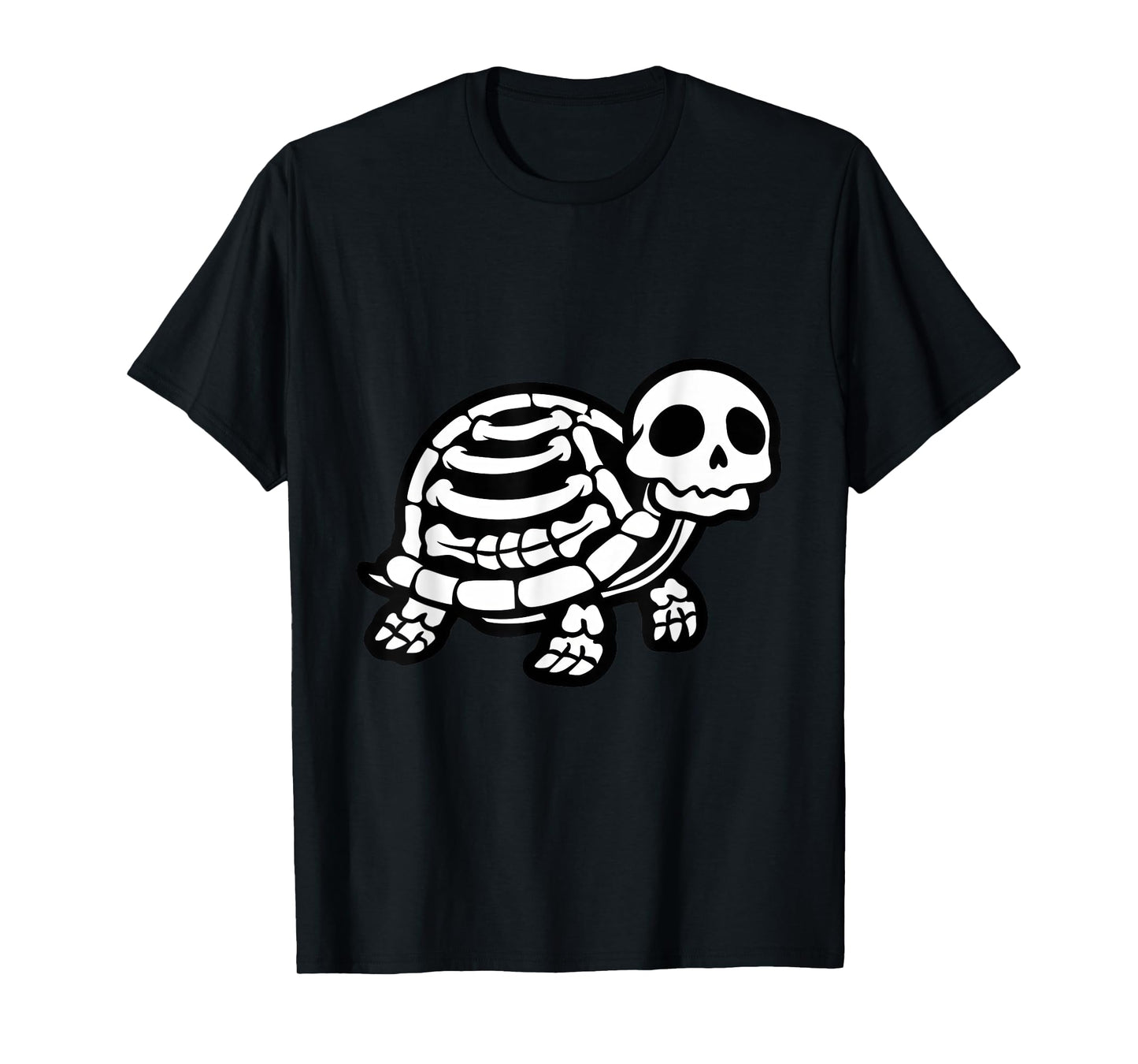 Cute Halloween Turtle Skeleton Tortoise Fossils Archeologist T-Shirt