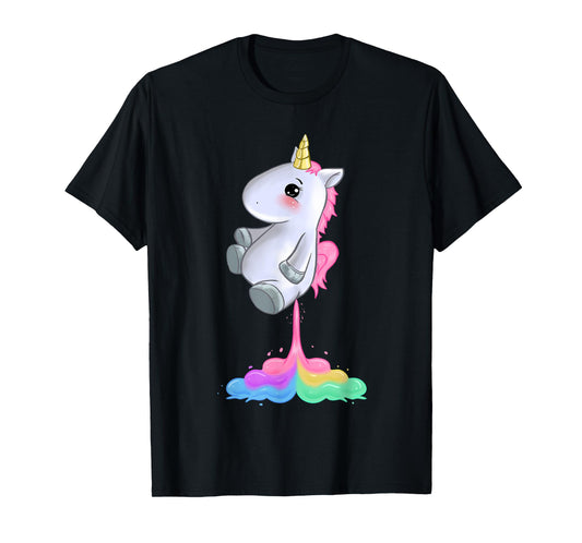 Unicorn Fart Funny Unicorn Shirt Women Girls Unicorn Gift T-Shirt