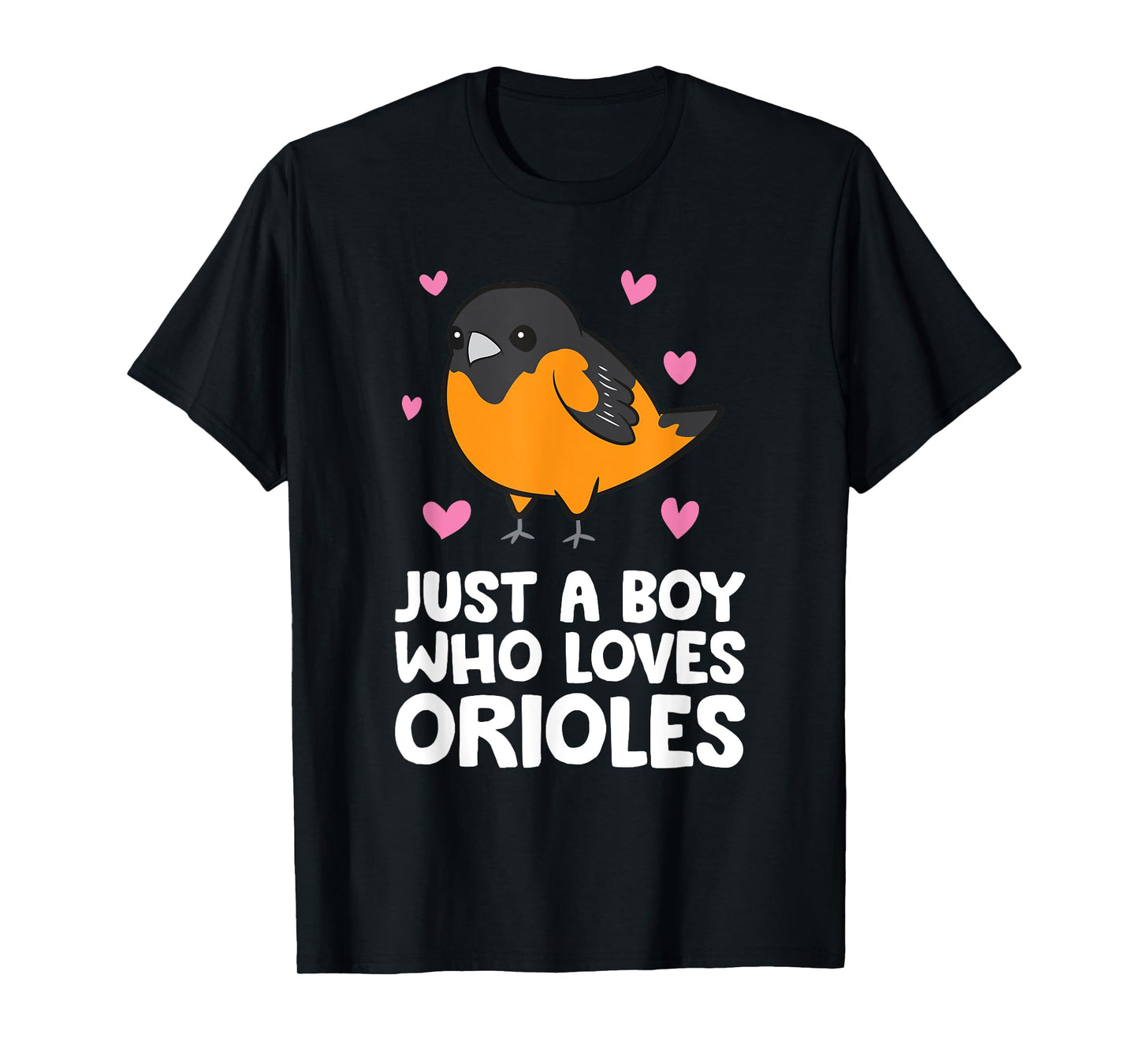 Just a Boy Who Loves Orioles T-Shirt