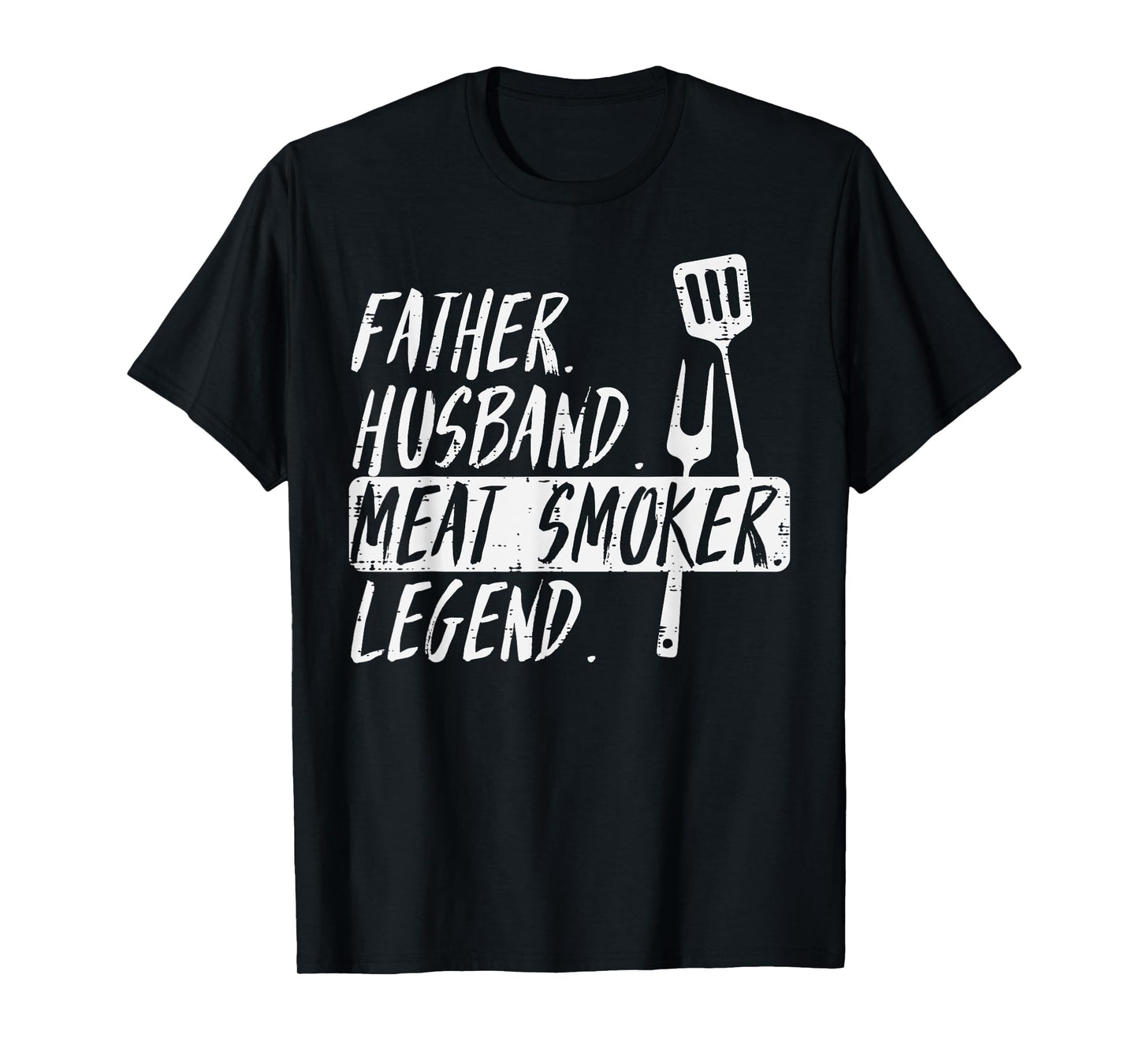Father Husband Meat Grill Legend Bbq Barbecue Grill Men T-Shirt