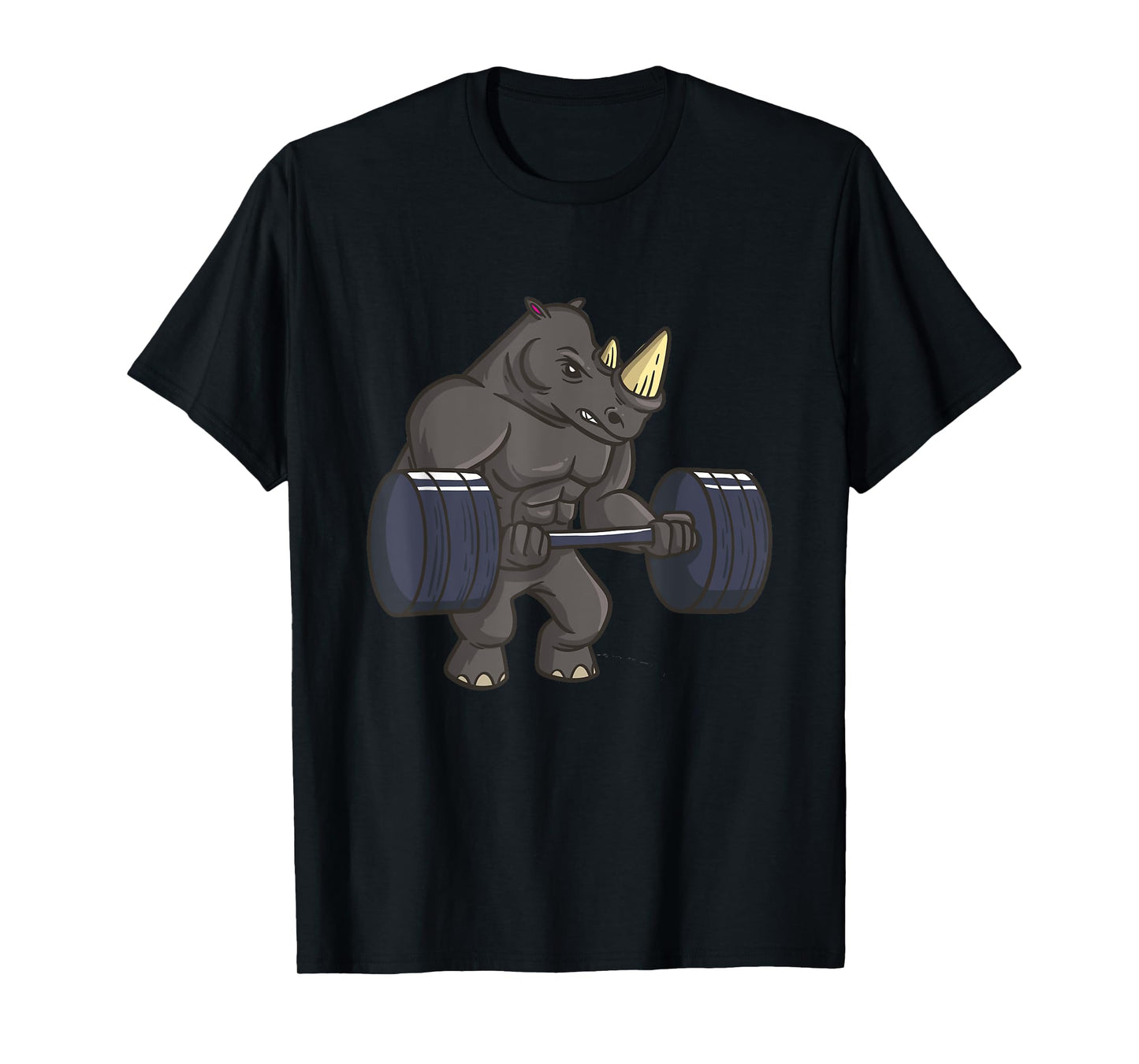 Rhinoceros Powerlifting Weightlifting Gym Rhino Lovers Gift T-Shirt