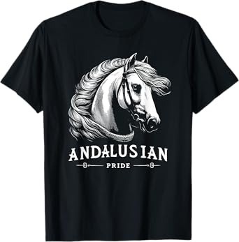 Andalusian Horse Riding Equestrian T-Shirt