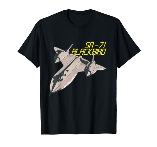 SR71 Stealth Jet Aeroplane USA Flag Blackbird 4th July Women Men T-Shirt