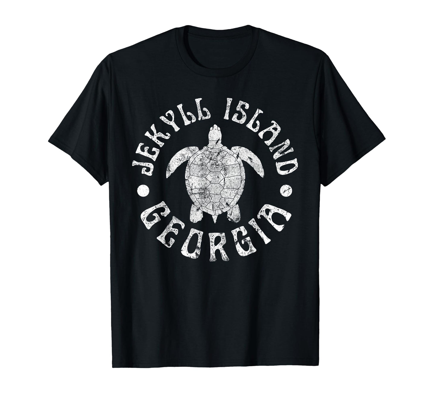 Jekyll Island Georgia Beach Sea Turtle Summer Vacation Men Women Girls Kids T-Shirt