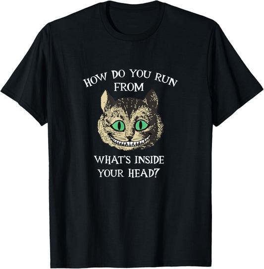 Alice In Wonderland - Cheshire Cat Quote T-Shirt