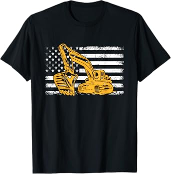 Funny Excavating Heavy Equipment Operator Excavator T-Shirt