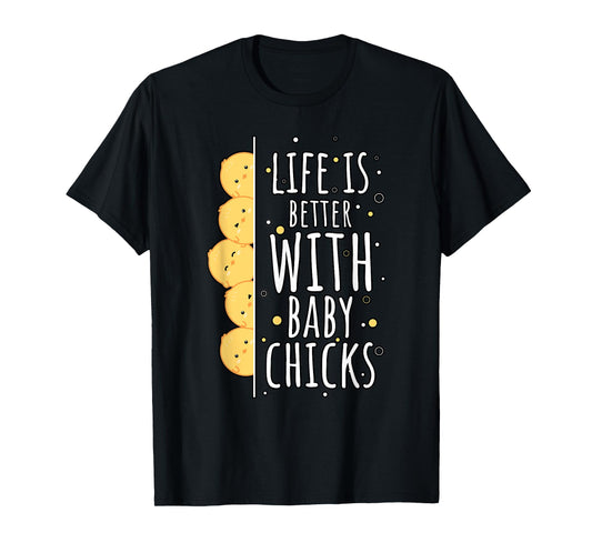 Japanese Kawaii Chicken Farming Spring Easter Baby Chicks T-Shirt