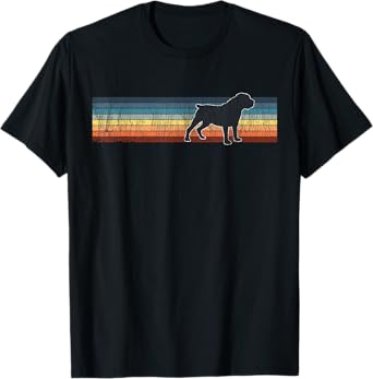 Boerboel Vintage Pet Lover Dog Mom Dad Women T-Shirt