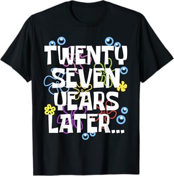 TWENTY SEVEN YEARS LATER 27 year Old Birthday Gifts Bday T-Shirt