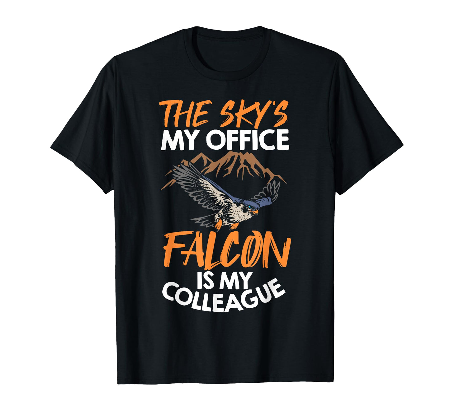 Falcon Birder Falconry Bird Ornithology Hawk Hawker Falconer T-Shirt