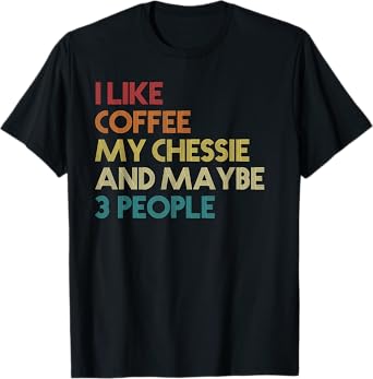 Chesapeake Bay Retriever Owner Dog Coffee Vintage Retro Men Women T-Shirt