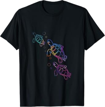 Animal Lover Ocean Creature Gift Sea Turtle T-Shirt