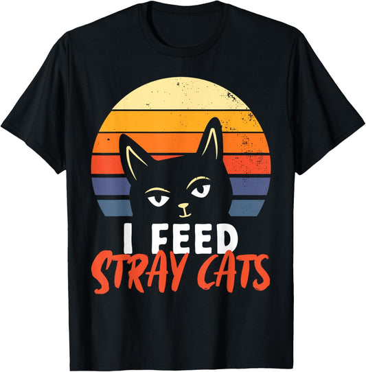 I Feed Stray Cat Litter T-Shirt