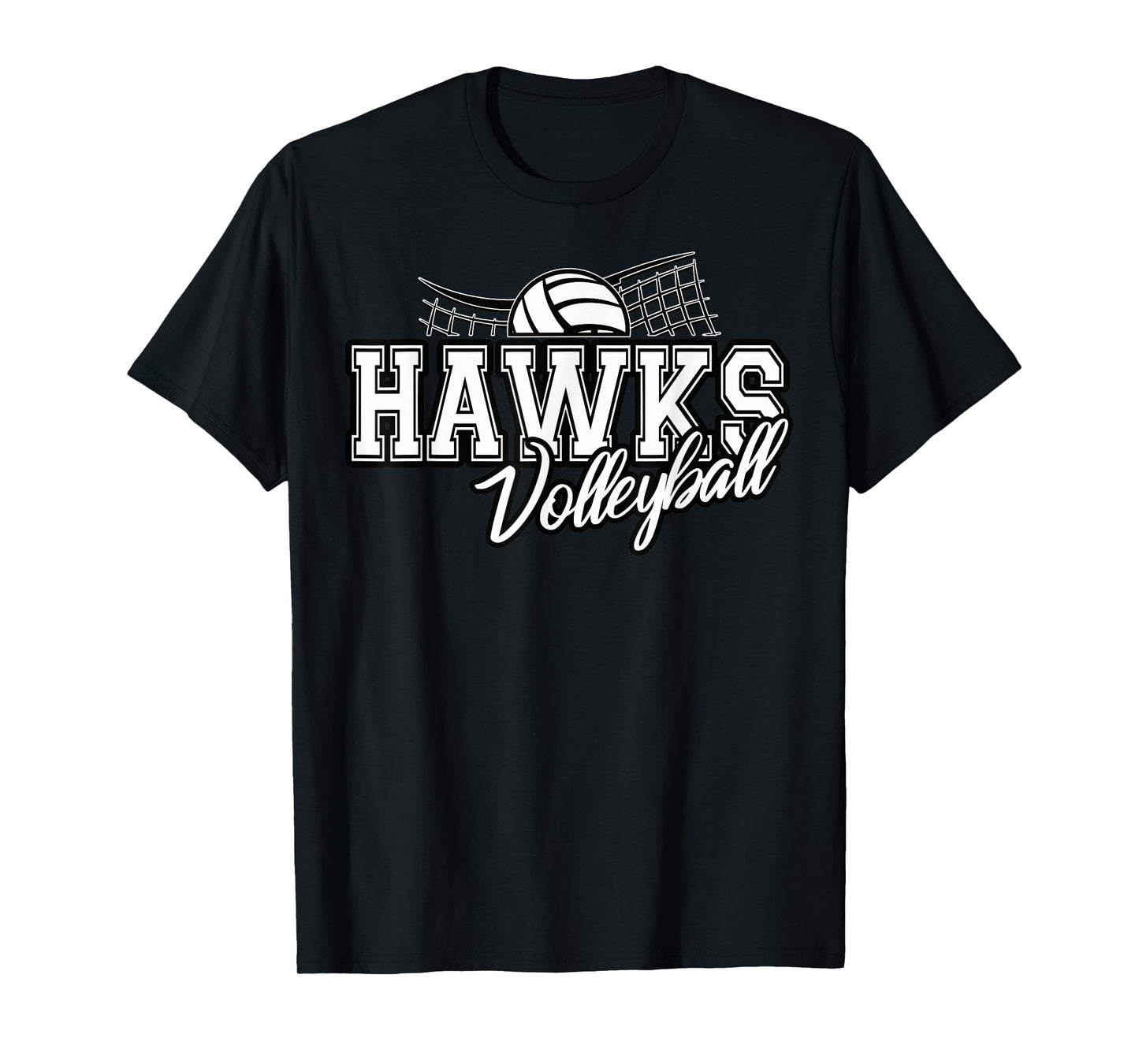 Hawks Volleyball Back to School Spirit T-Shirt