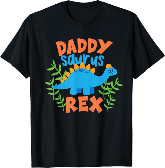 Daddy Dad Saurus Rex Dinosaur Dino for Father T-Shirt