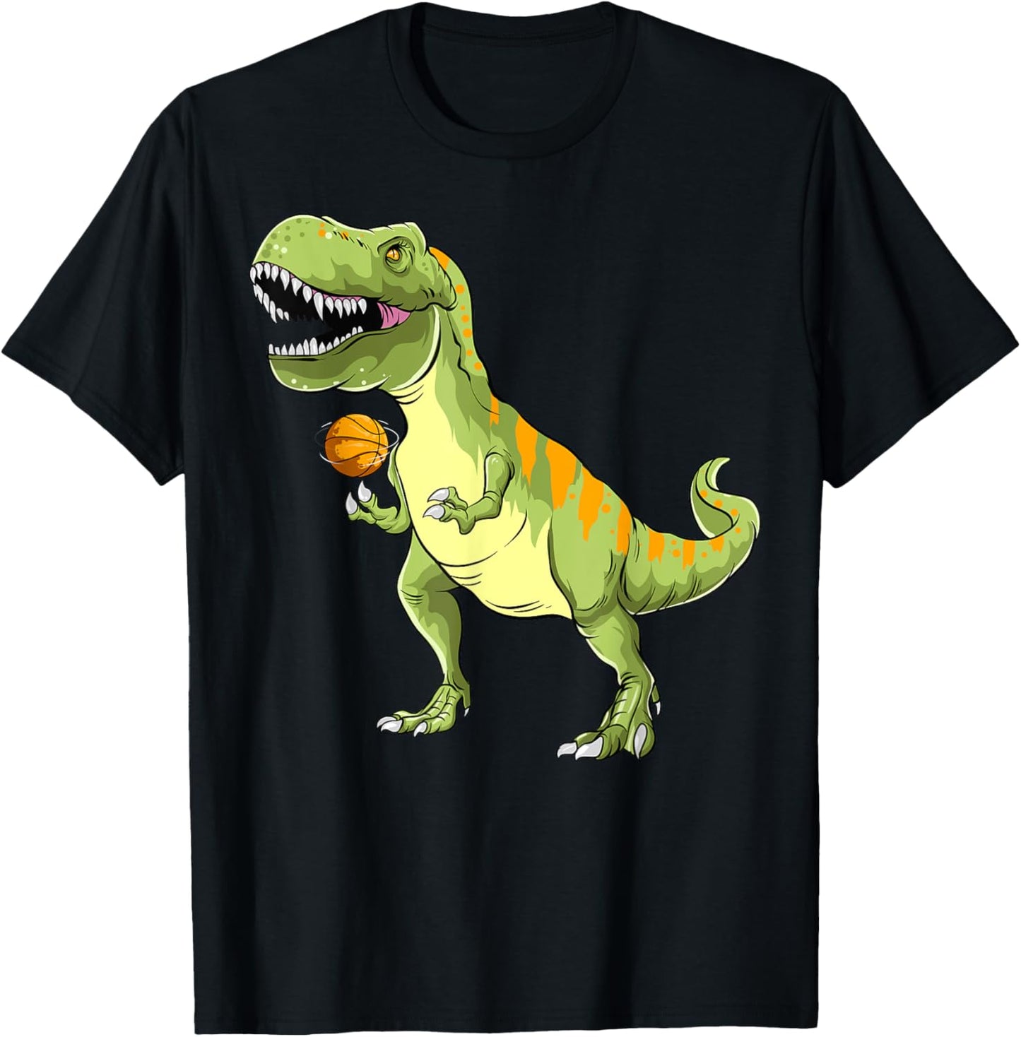 Dinosaur Basketball T Rex Sport Athlet Player Coach T-Shirt