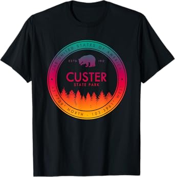 Custer State Park T Shirt Souvenirs