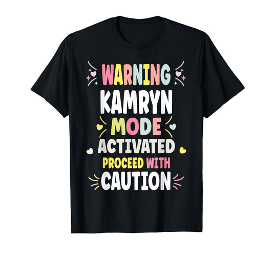 KAMRYN Personalized Women's Gift Custom KAMRYN T-Shirt