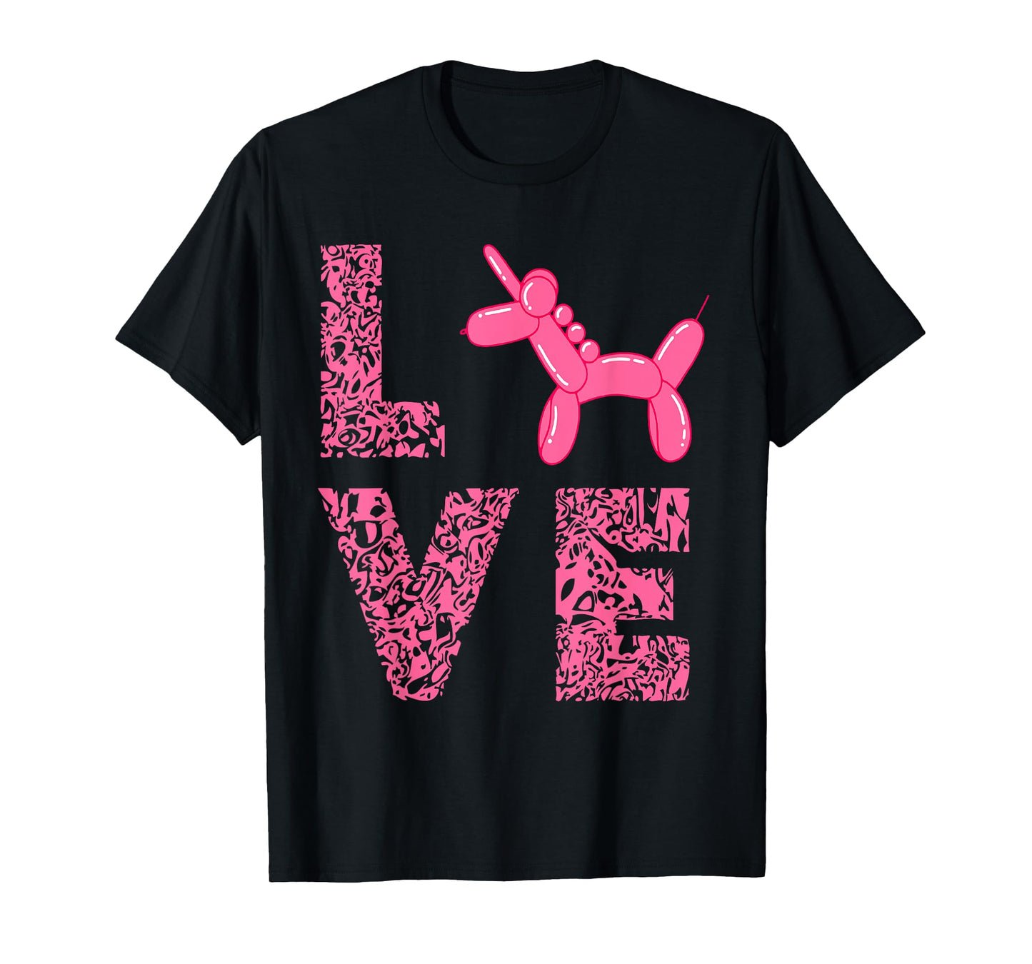 Balloon Twisting Unicorn Love Balloon Artist Balloon Animal T-Shirt