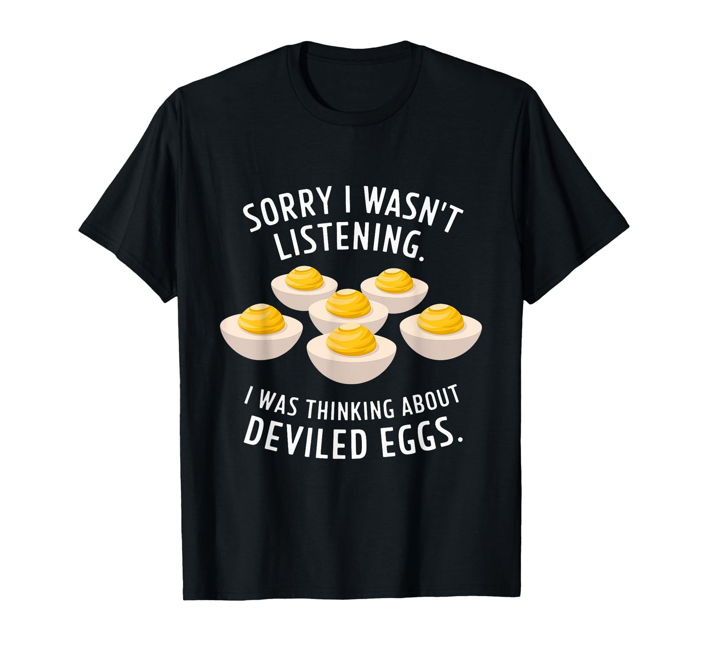 Deviled Egg Omelet Funny Food Lover Foodie Women Men T-Shirt