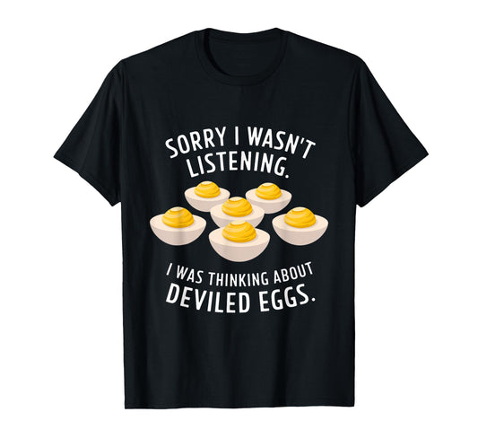 Deviled Egg Omelet Funny Food Lover Foodie Women Men T-Shirt