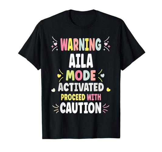 AILA Personalized Women's Gift Custom AILA T-Shirt