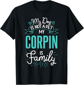 Cute Corpin Shirt Family Dog Gift for Women Men T-Shirt