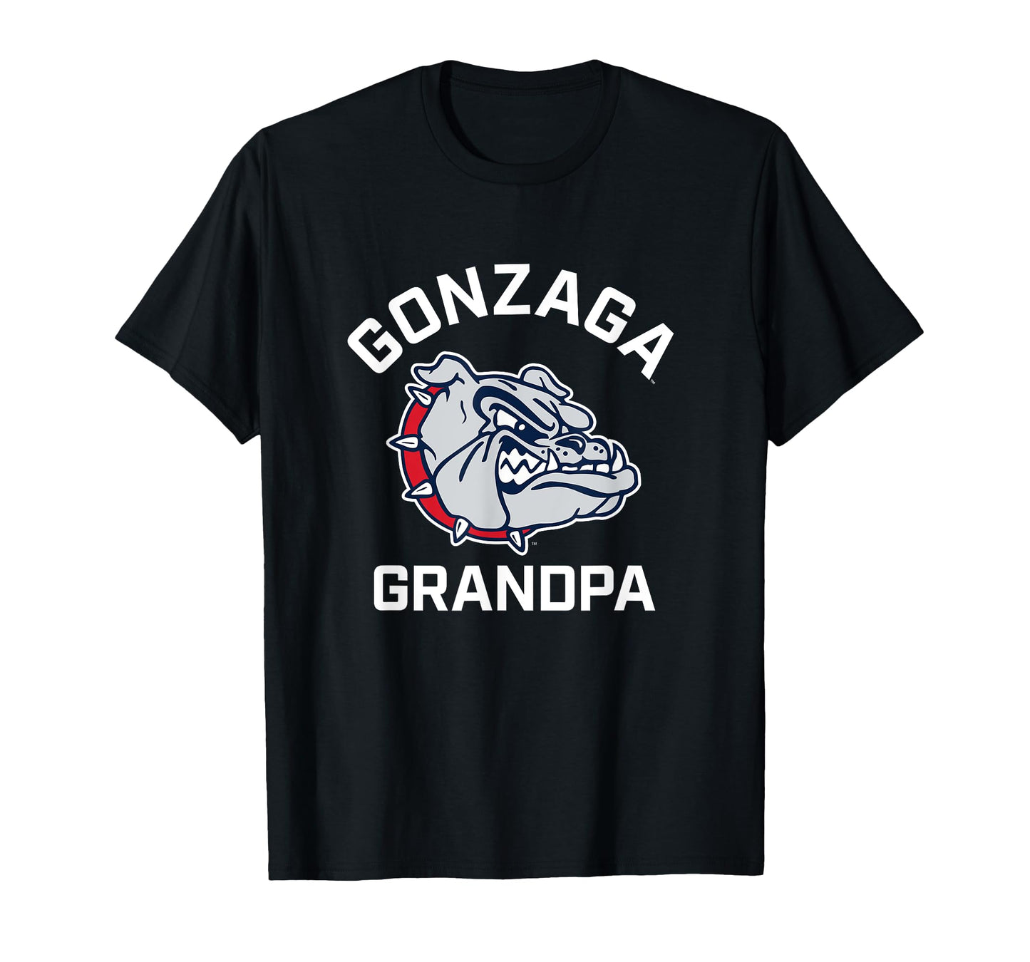 Gonzaga University Bulldogs Arched Grandpa T-Shirt