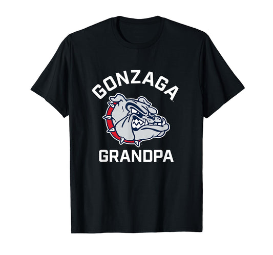 Gonzaga University Bulldogs Arched Grandpa T-Shirt
