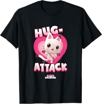 DreamWorks Gabby's Dollhouse Valentine's Day Hug Attack T-Shirt