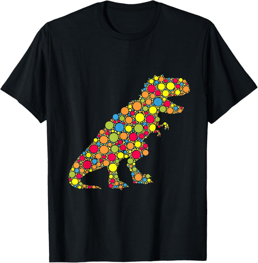 Dinosaur Dot Day Dinosaur Lover Boys Kids T-Shirt