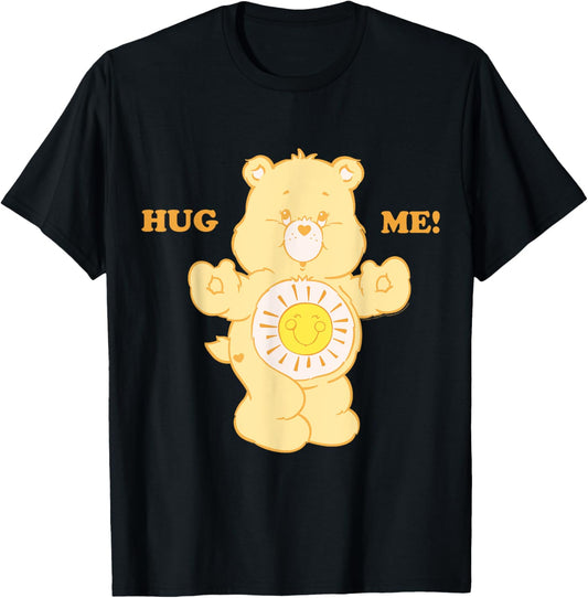 Care Bears Hug Me Sun Bear Design T-Shirt