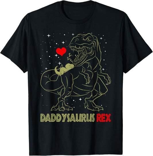Daddysaurus T shirt Dinosaur Gifts T rex Daddy Saurus Shirt T-Shirt