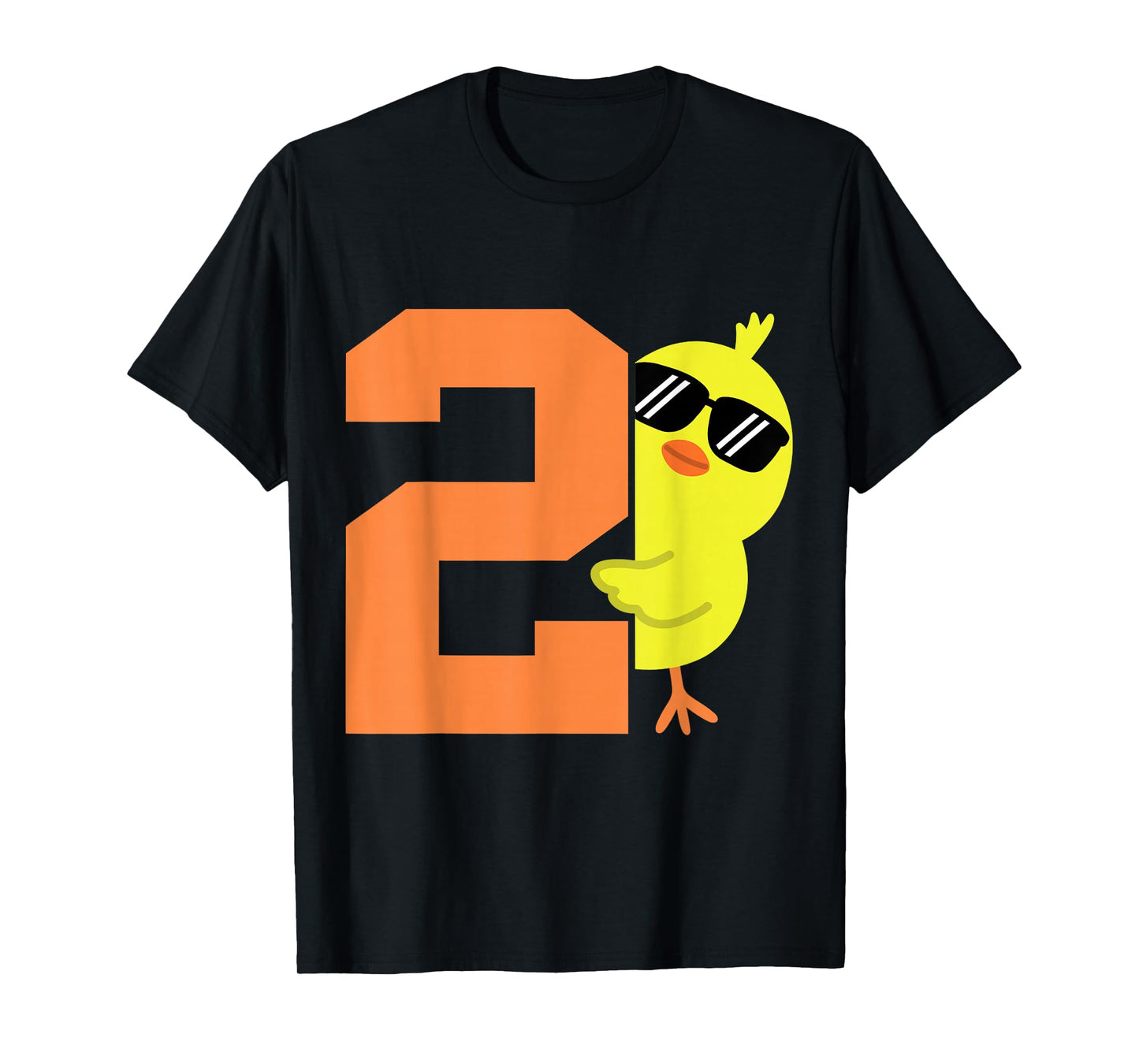 Toddler 2nd Birthday Chicken Themed 2 Year Old Boy Kid Chick T-Shirt
