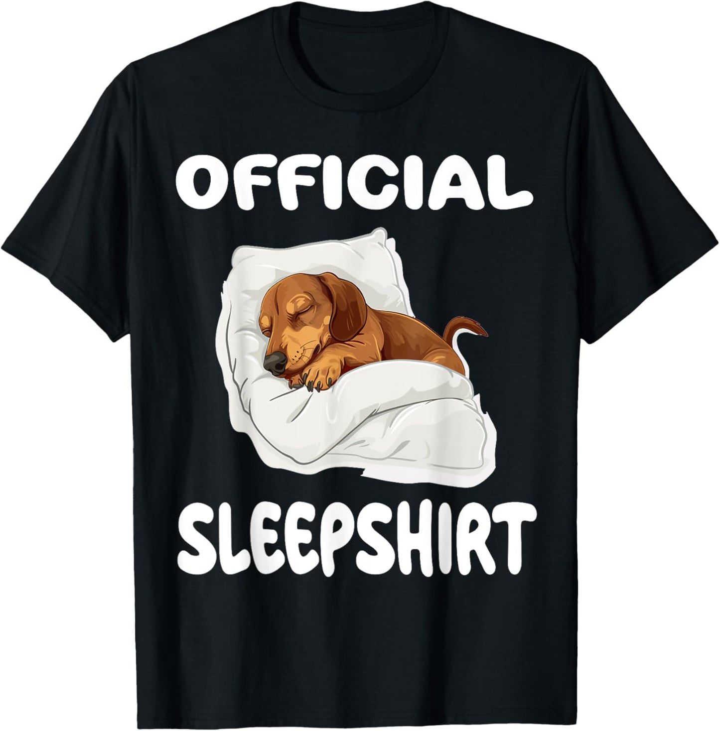 Dachshund Doxie Dog Official Sleepshirt Pajamas Nightgown T-Shirt