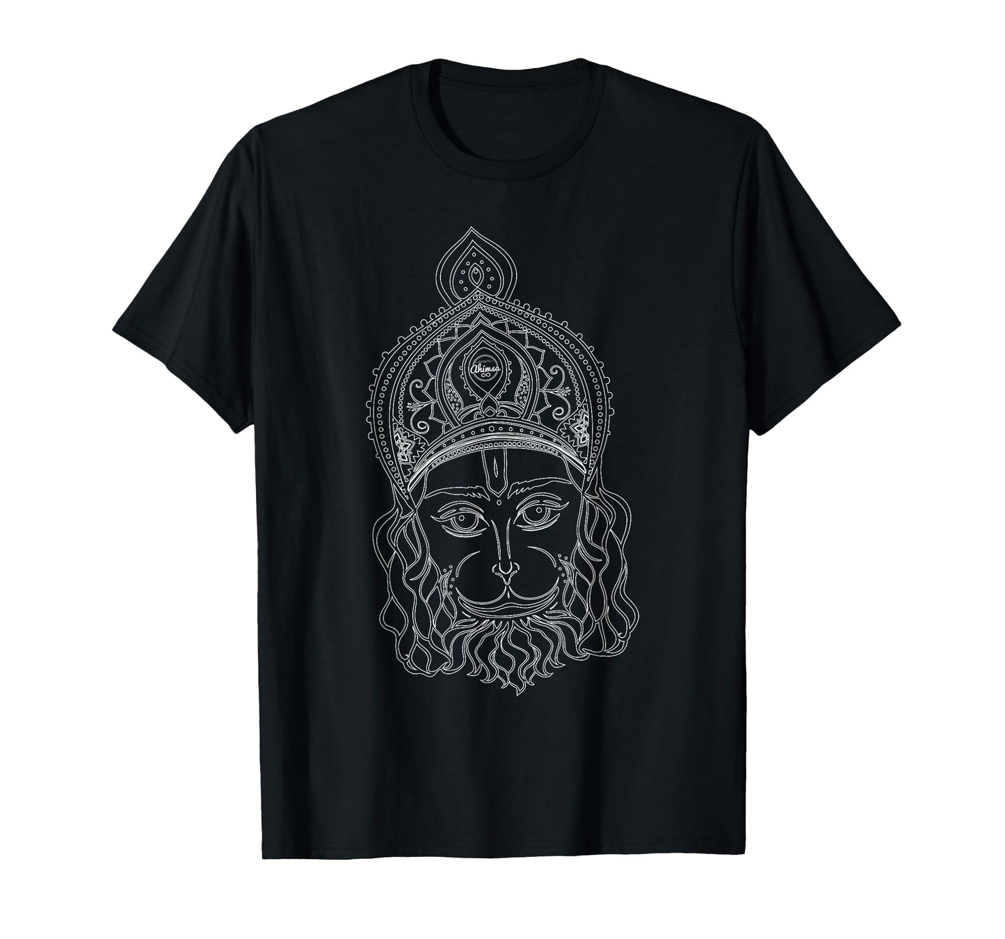 "Sacred Visage" – Lord Hanuman's Divine Portrait T-Shirt